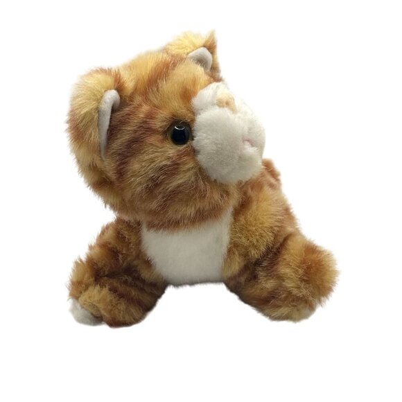 Great American Fun VINTAGE plush Small Orange Tabby Cat Sound Box NOT WORKING - Picture 2 of 8